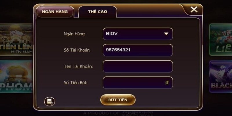 Các phương thức cùng với hướng dẫn thao tác giao dịch cụ thể trên hệ thống